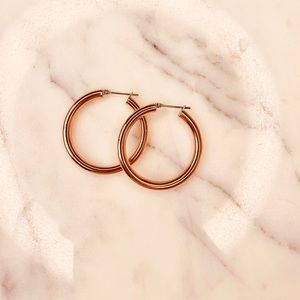 Rose Gold earrings